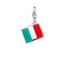 Woman's charm link Ti Sento 8304IT Red Green Silver (1 cm)