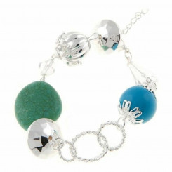 Ladies'Bracelet Cristian Lay 436210 (23 cm)   Blue Green Steel Silver (23 cm)