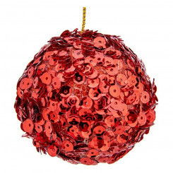 Jõuluvannid Ø 10 cm 6 ühikut Punane plastik