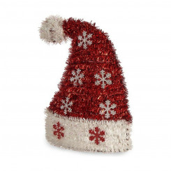 Decorative Figure Christmas Hat Tinsel Plastic polypropylene (9 x 23 x 17 cm)