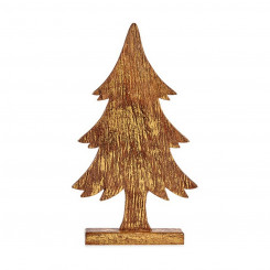 Christmas Tree Golden Wood (5 x 39 x 22 cm)