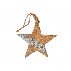 Christmas bauble Star Wood (17 x 2,5 x 34 cm)