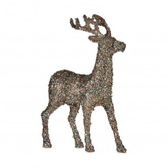 Decoration Medium Reindeer Mint Plastic champagne (15 x 45 x 30 cm)