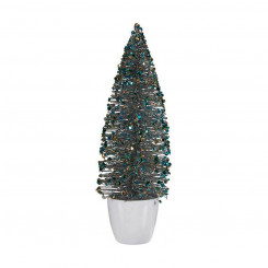 Рождественская елка Средний Синий Золотой Пластик (10 х 33 х 10 см)
