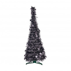 Christmas Tree Grey Tinsel (37 x 37 x 105 cm)
