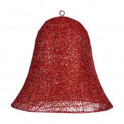 Jõulukaunistus Bell Red Metal (40 x 37,5 x 40 cm)