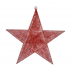 Jõulukaunistus Red Star Metal (50 x 51,5 x 0,5 cm)