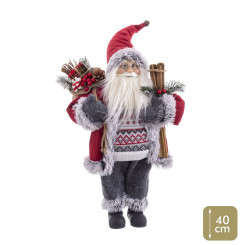 Jõulukangas Mitmevärviline Puit Plastist Polüresiin Kangas 45 cm