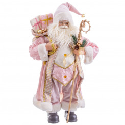 Рождественская игрушка Розовый Пластик Ткань Полирезин 60 см