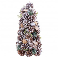 Christmas Tree Multicolour Plastic Foam Pineapples 18 x 18 x 30 cm