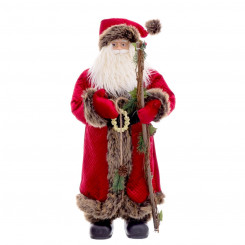 Jõulukangas Punane Mitmevärviline polüresiinkangas 80 cm