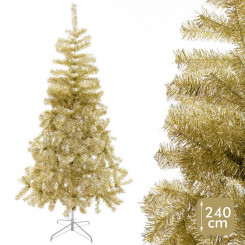 Jõulupuu Kuldne Metallist Plastik 240 cm