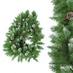 Рождественская гирлянда ПВХ Зеленые Ананасы Натуральные 270 х 28 х 14 см