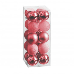 Jõulukaunid punased 5 x 5 x 5 cm (20 ühikut)