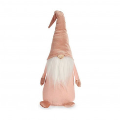 Decorative figure Elf Pink Wood Sand 14 x 48 x 17.5 cm