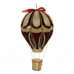 Jõulupulk, polüester sametballoon (Ø 23 x 40 cm)