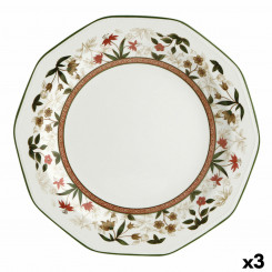 Serving Platter Queen´s By Churchill Assam Circular Ceramic White China crockery (32,5 cm) (3 Units)