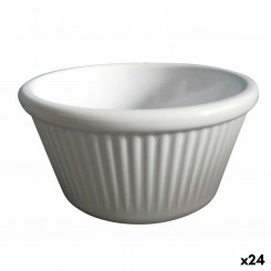 Bowl Quid Professional Melamina Ramekin White Plastic 7 x 7 x 3,5 cm
