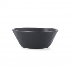 Bowl Bidasoa Cosmos Grey Ceramic 12 cm