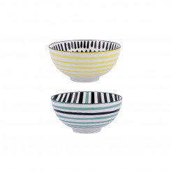 Миска Bidasoa Zigzag Multicolour Ceramic 15 x 15 x 7,3 см