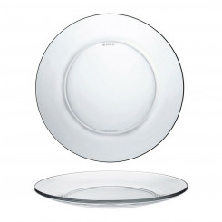 Плоская тарелка Duralex Lys Стеклянный Прозрачный (ø 23,5 x 2,2 cm)