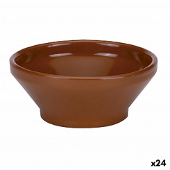 Bowl Raimundo Soup Terracotta Ceramic Brown (16 cm) (24 Units)