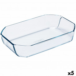 Форма для выпечки Pyrex Inspiration Прямоугольная 30 x 20 x 6,45 см Прозрачное стекло (5 шт.)