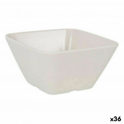 Snack bowl La Mediterránea Melamine White Gloss 10 x 10 x 5 cm (36 Units)