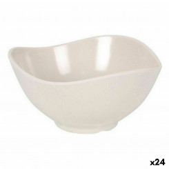 Snack bowl La Mediterránea Melamine White Gloss 11.5 X 6 cm (24 Units)