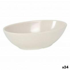 Snack bowl La Mediterránea Melamine White Gloss (24 Units)