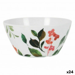 Snack bowl La Mediterránea Petunia Melamine Gloss (24 Units)