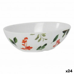 Snack bowl La Mediterránea Petunia Melamine Gloss (24 Units)