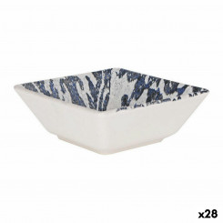 Bowl La Mediterránea Horus Porcelain White 13 x 13 x 5 cm (28 Units)