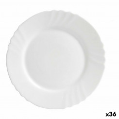 Flat plate Bormioli 6181501 25 x 25 x 2.2 cm (36 Units)
