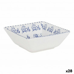 Tableware La Mediterránea Blur Porcelain 13 x 13 x 5 cm (28 Units)