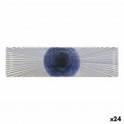 Duboki Tanjur La Mediterránea Irys Ristkülikukujuline 30 x 8 x 2cm (24 Ühikut)