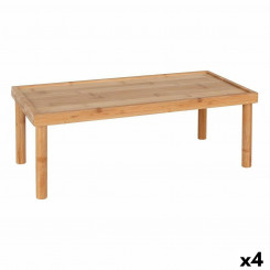 Serving table Viejo Valle Bamboo 45 x 20 x 16 cm (4 Units)