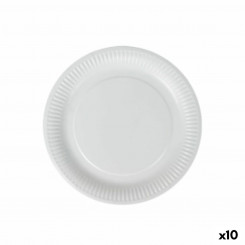 Набор тарелок Algon Disposable White Cardboard 18 см (10 шт.)