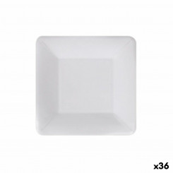 Набор тарелок Algon Disposable White Cardboard Square 18 см (36 шт.)
