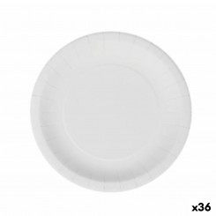 Набор тарелок Algon Disposable White Cardboard 20 см (36 шт.)