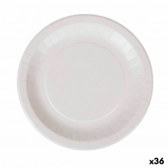 Набор тарелок Algon Disposable White Cardboard 28 см (36 шт.)