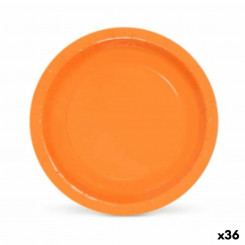 Набор тарелок Algon Disposable Cardon Orange (36 шт.)