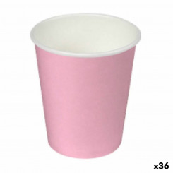 Набор тарелок Algon Cardboard Disposable Pink (36 шт.)