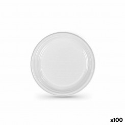Набор многоразовых тарелок Algon White Plastic 17 х 17 х 1,5 см (10 шт.)