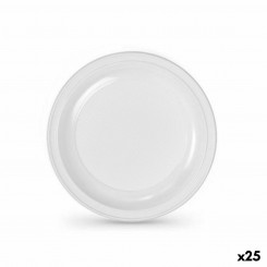 Набор многоразовых тарелок Algon White Plastic 22 х 22 х 1,5 см (24 шт.)