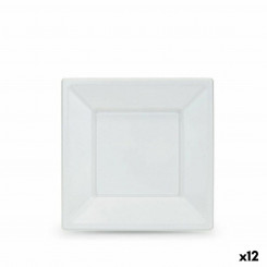 Набор многоразовых тарелок Algon White Plastic 18 х 18 х 1,5 см (24 шт.)