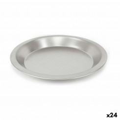 Baking plate Quttin Carbon steel 25 x 2.5 cm (24 Units)