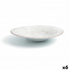 Дубоки Танжур Ариан Торнадо Белая керамика двухцветная Ø 29 см (6 шт.)