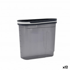Jar Quid City Lid Dispenser 1.8 L Gray Plastic (12 Units)