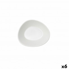 Bowl Bidasoa Cosmos White Ceramic 12 cm (6 Units)